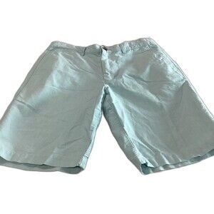 Merona Shorts Men’s Size 32 Color Seafoam Green Casual Inseam 9”